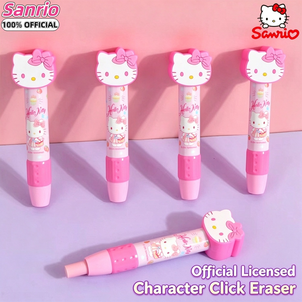 Retractable Eraser Pen Click - Gomma da cancellare a scatto con