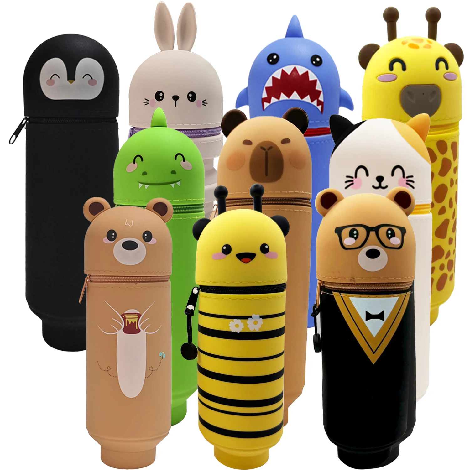 School Supplies - Astuccio a forma di animale, simpatico