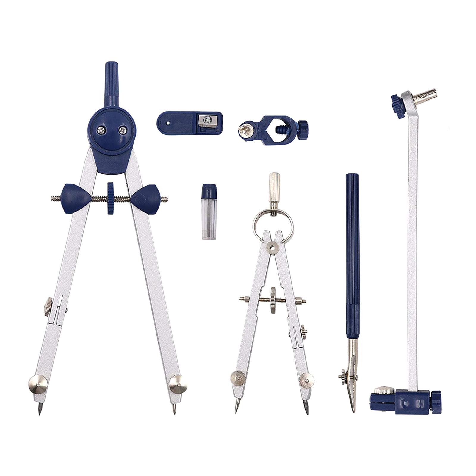 Set professionale da 7 pezzi c - Math Geometry Set With Compass recensione e prezzo