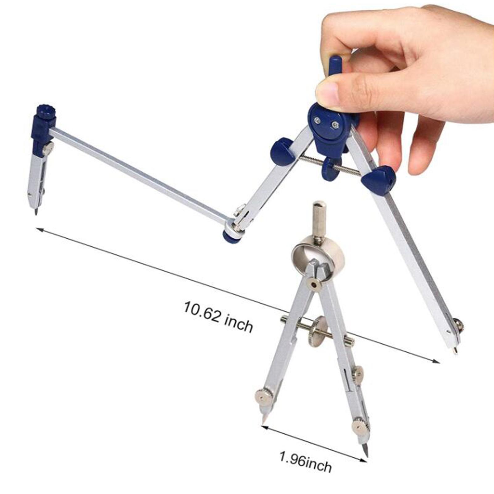 Set professionale da 7 pezzi c - Math Geometry Set With Compass recensione e prezzo